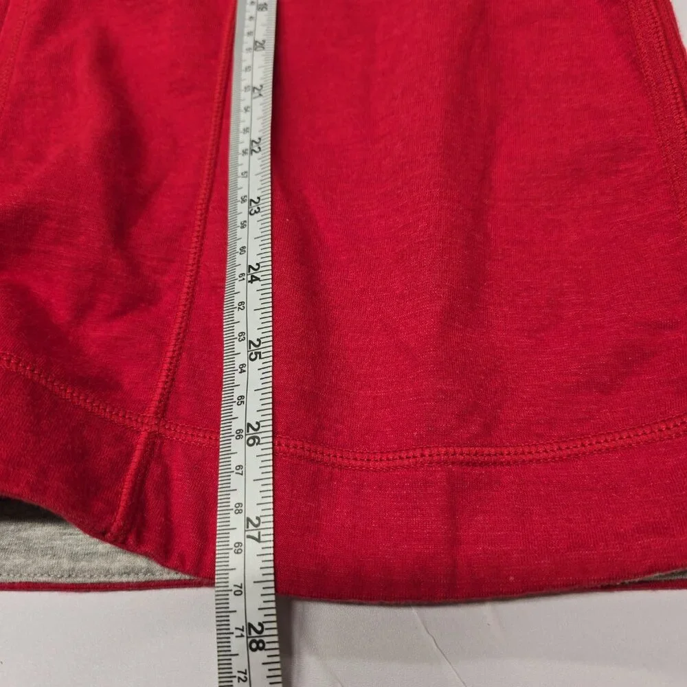 NWT TOMMY BAHAMA Reversible Striped Red and Gray Full‎ Zip Up Jacket Women's XL - Picture 5 of 7